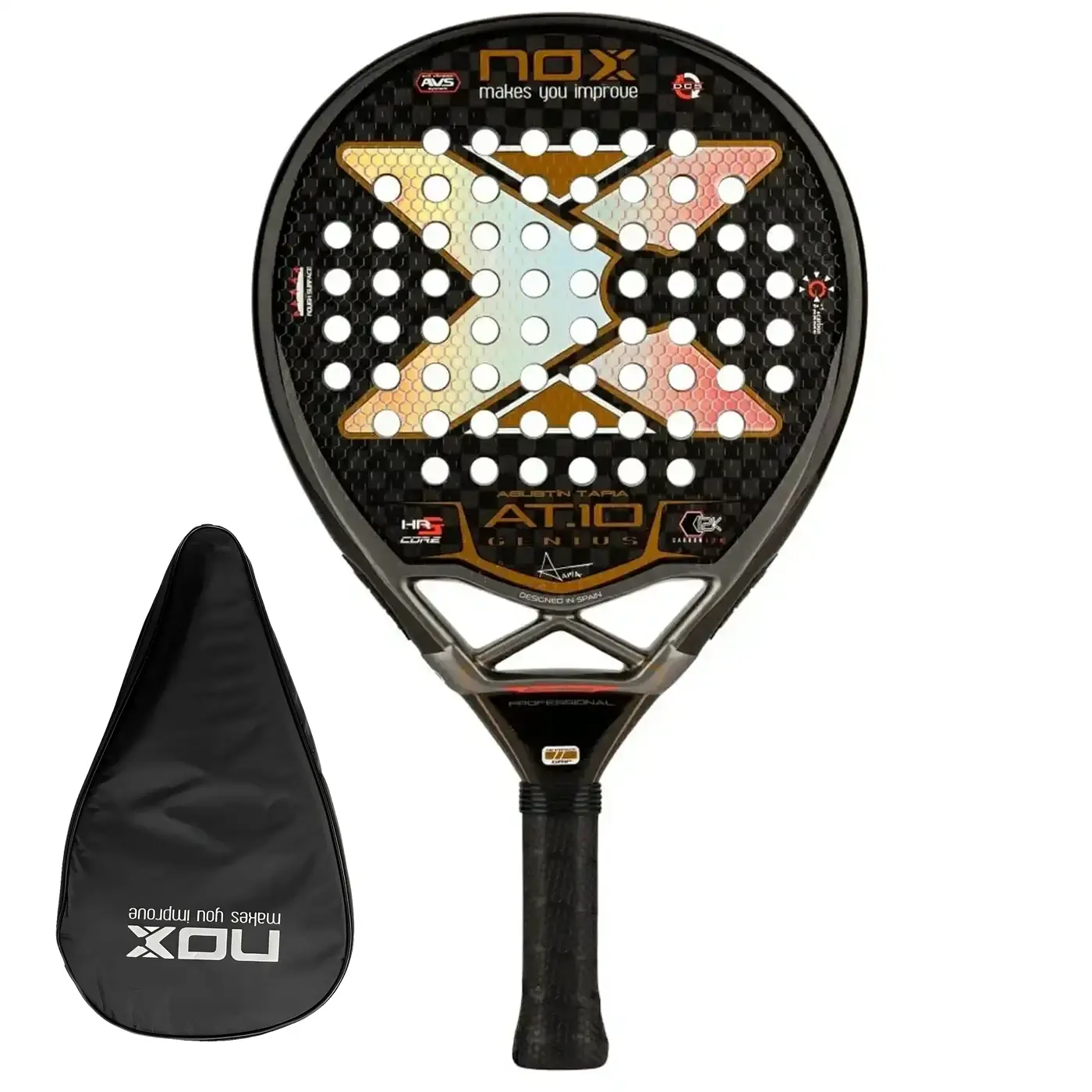NOX AT10 LUXURY GENIUS Padel Racket Image NOX AT10 LUXURY GENIUS Padel Racket Image