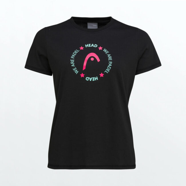 HEAD BUTTON Padel T-Shirt Women