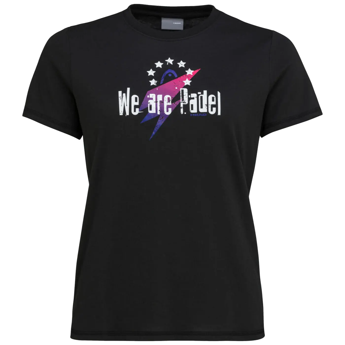 HEAD WAP STAR Padel T-Shirt Women BLACK 01 HEAD WAP STAR Padel T-Shirt Women BLACK 01