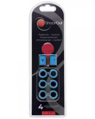 SHOCKOUT Padel Dampers Blu Image 1