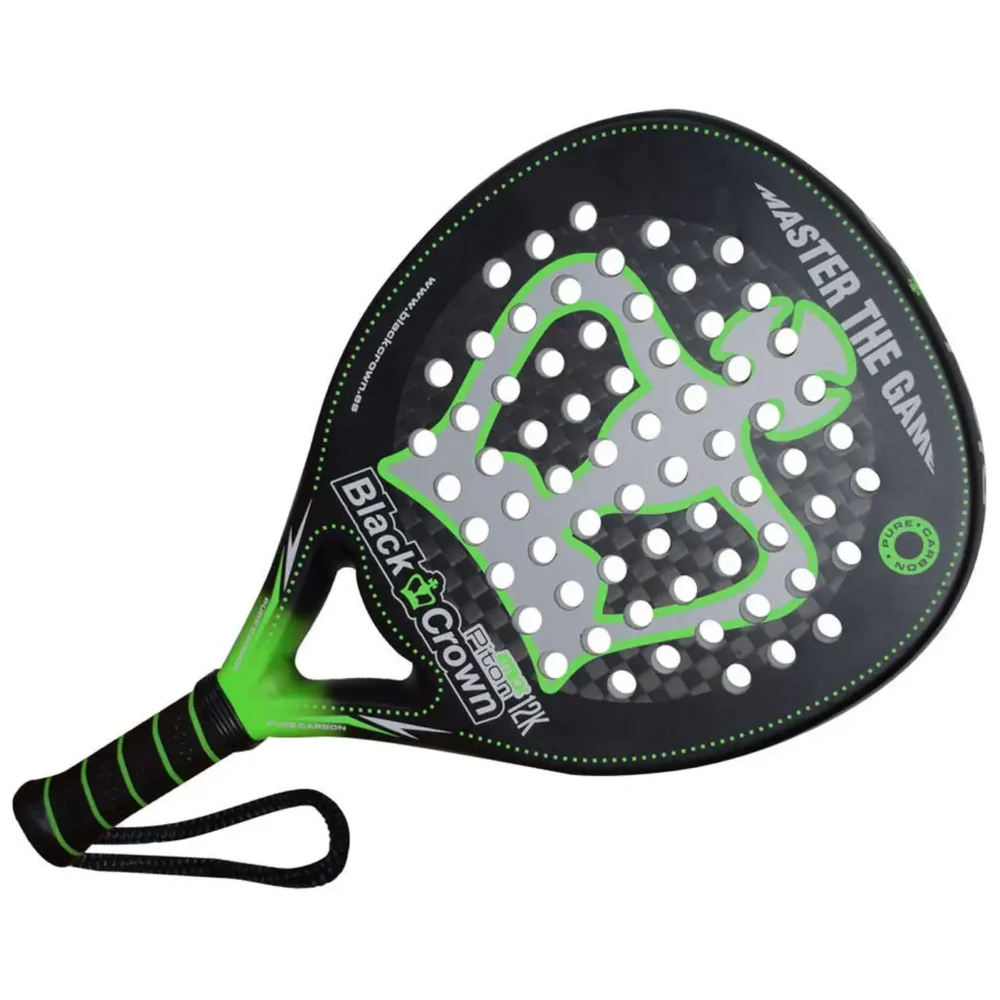 BLACK CROWN PADEL RACKET PITON ATTACK 12K Image 2