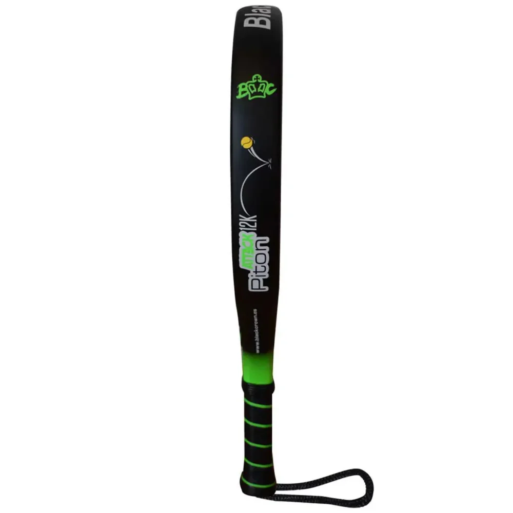 BLACK CROWN PADEL RACKET PITON ATTACK 12K Image 3