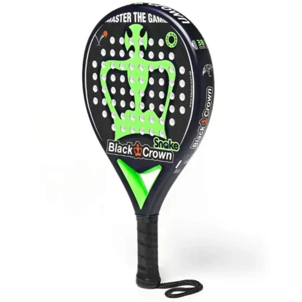Black Crown Snake Padel Racket, padel rackets Image 2