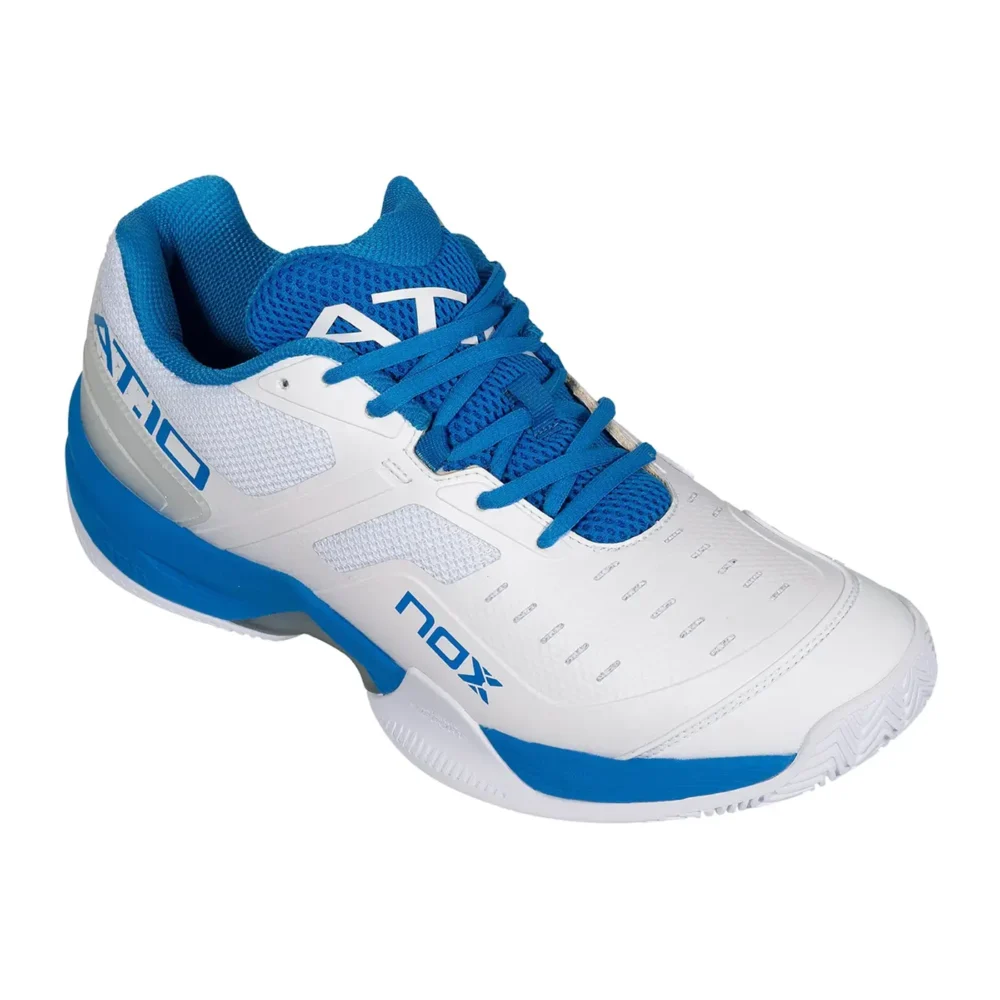 NOX AT10 WhiteBlue Padel Shoes for men Image 3