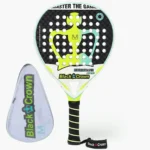 Black Crown Hurricane Pro Padel Racket, Padel rackets Image