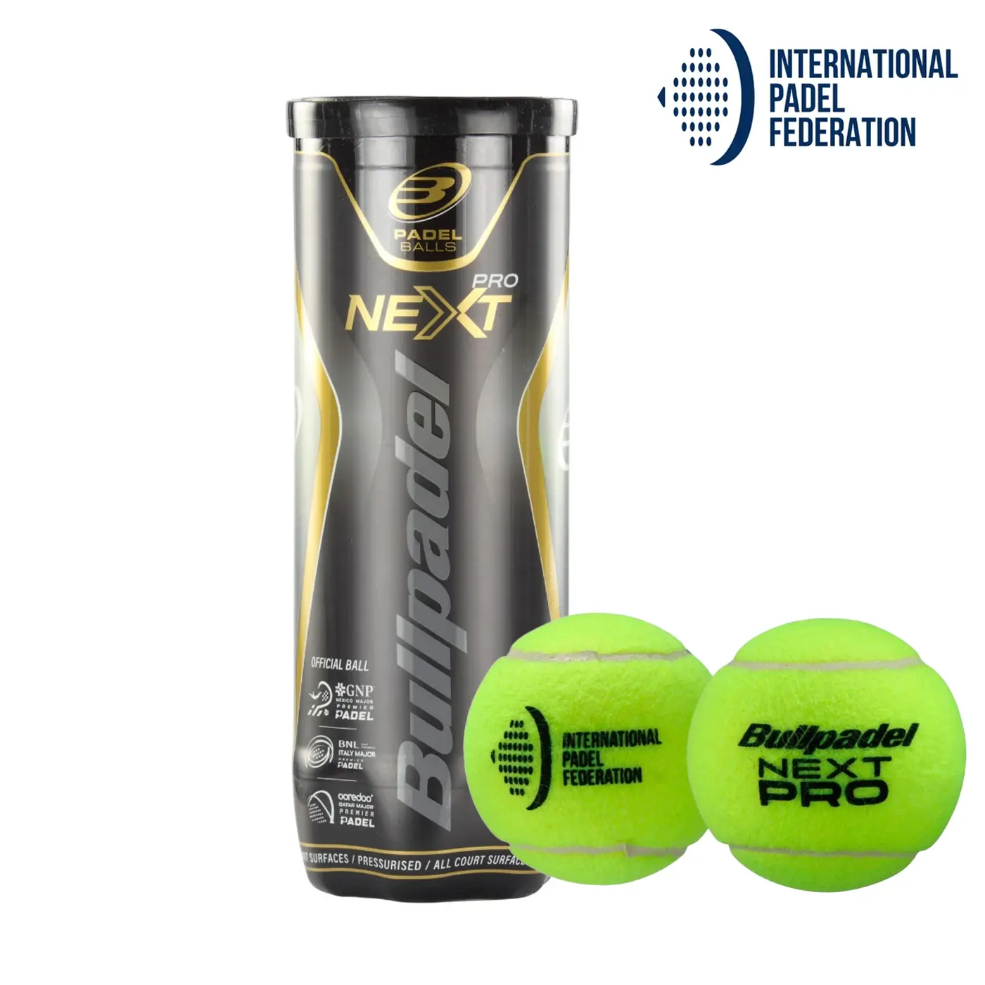 BullPadel Next PRO Padel Balls BullPadel Next PRO Padel Balls