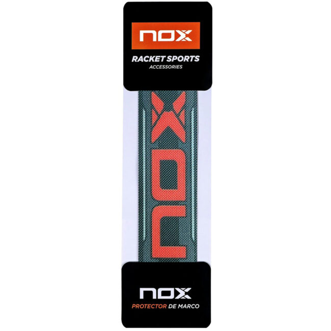 NOX Racket Protectors BLACK/SILVER/RED*