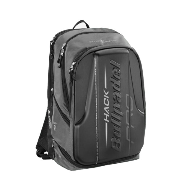 BULLPADEL HACK BLACK PADEL BACKPACK
