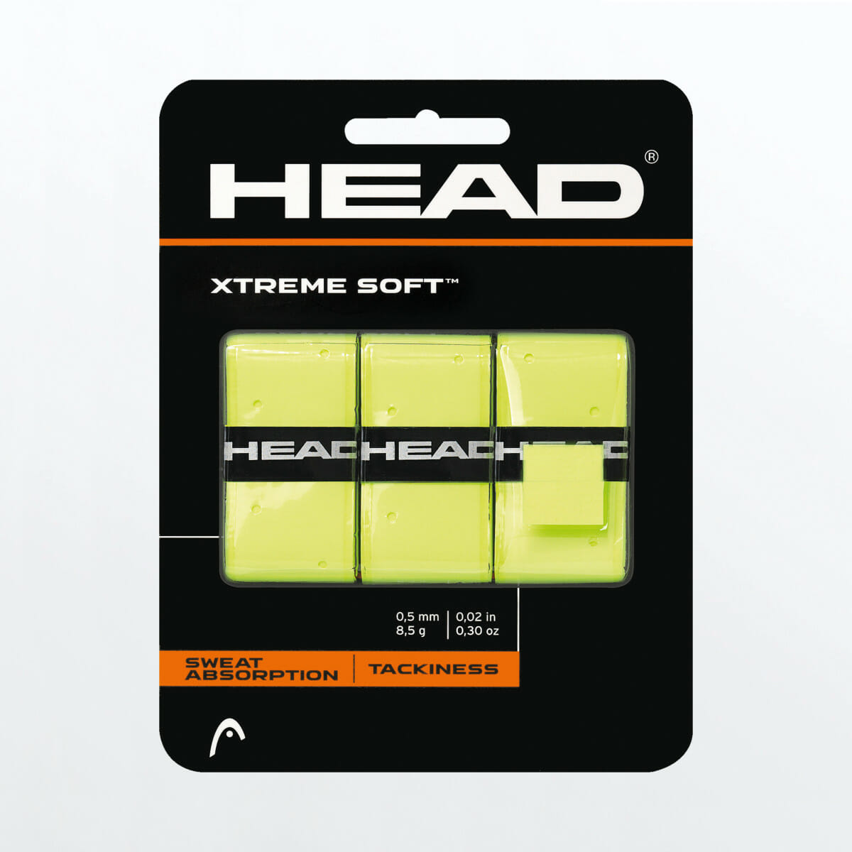 HEAD Xtremesoft Yellow overwrap HEAD Xtremesoft Yellow overwrap