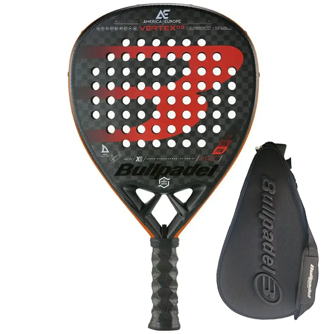 BULLPADEL VERTEX AE Limited Edition Padel Racket Image BULLPADEL VERTEX AE Limited Edition Padel Racket Image