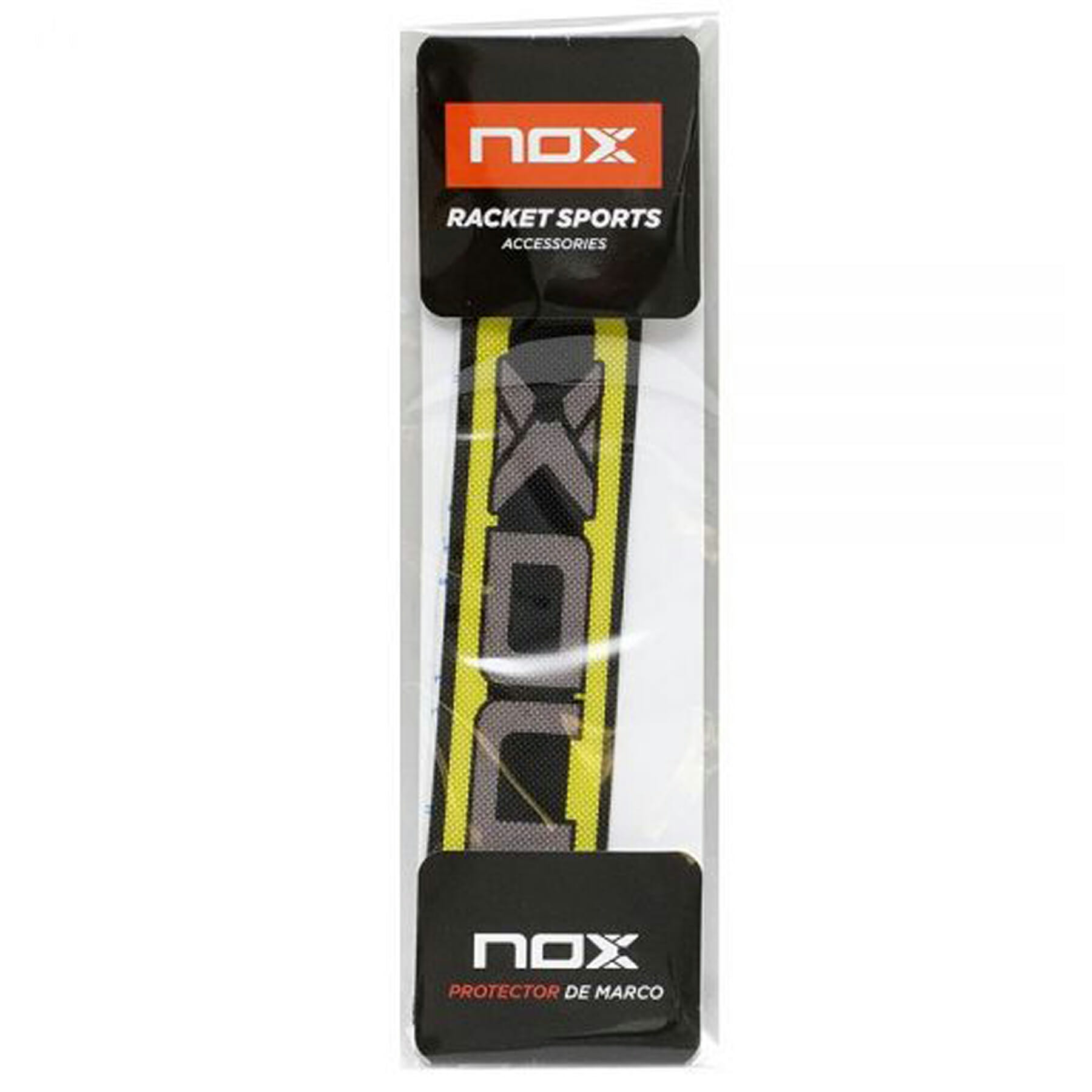 NOX Racket Protectors Yellow/SILVER NOX Racket Protectors Yellow/SILVER