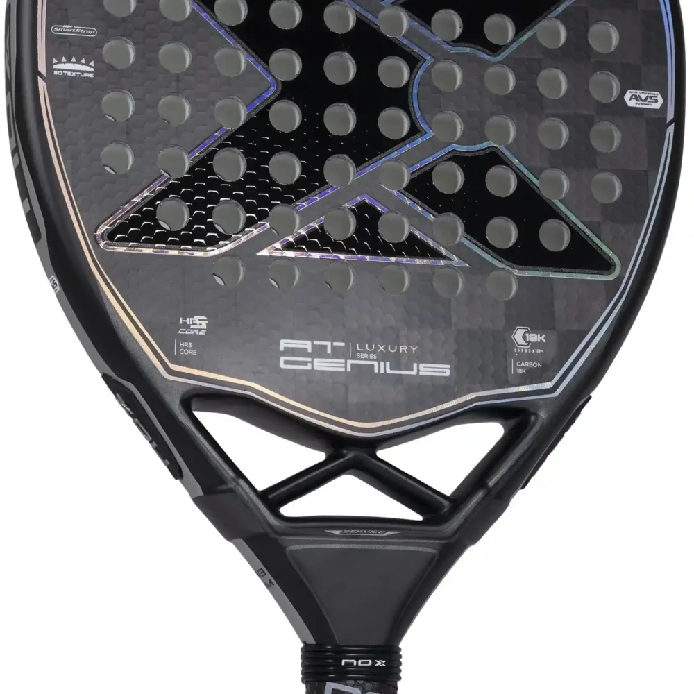NOX AT Luxury GENIUS ATTACK 18K Advanced Padel Rackets 2023 Image 7