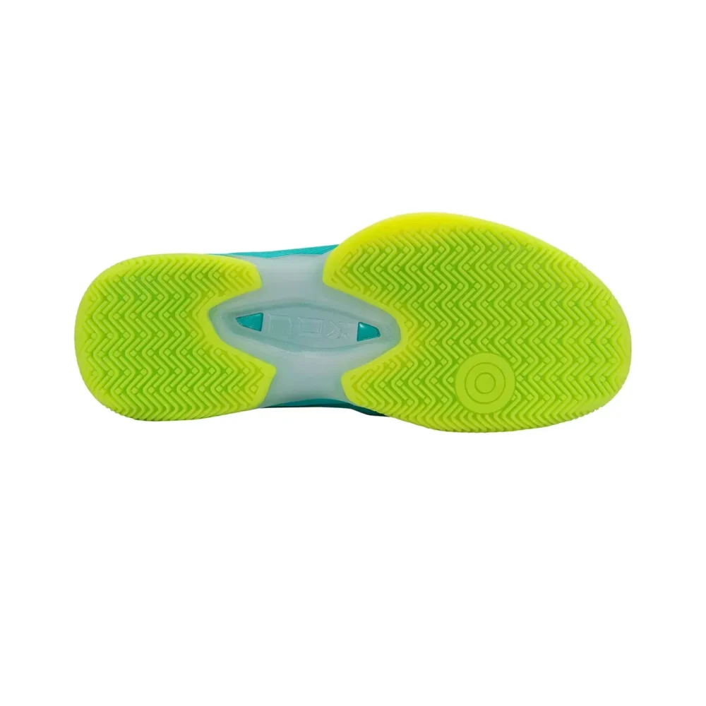 NOX AT10 LUX TurquoiseLime Padel Shoes Image 10