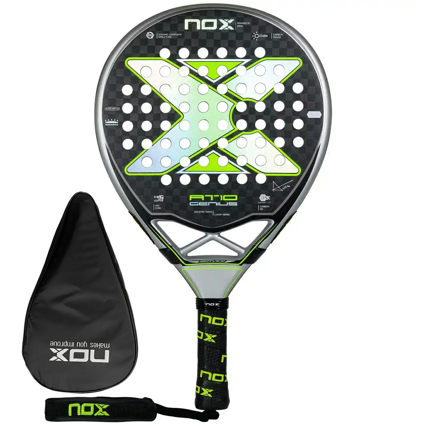 NOX AT10 Luxury GENIUS Arena Padel Rackets 2023 Image NOX AT10 Luxury GENIUS Arena Padel Rackets 2023 Image