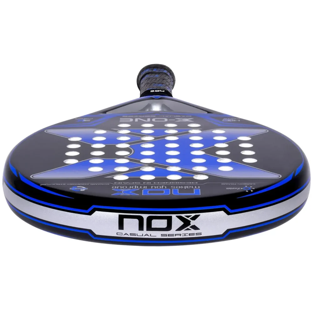NOX X-ONE Blue Padel Racket 2023, padel Racket with bag Image 6