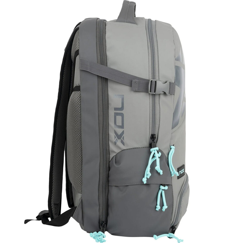 NOX ML10 TEAM SERIES Gray/Blue Padel Backpack