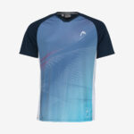 HEAD Blue PLAY Tech T-Shirt Men