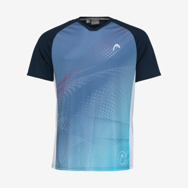 HEAD Blue PLAY Tech T-Shirt Men