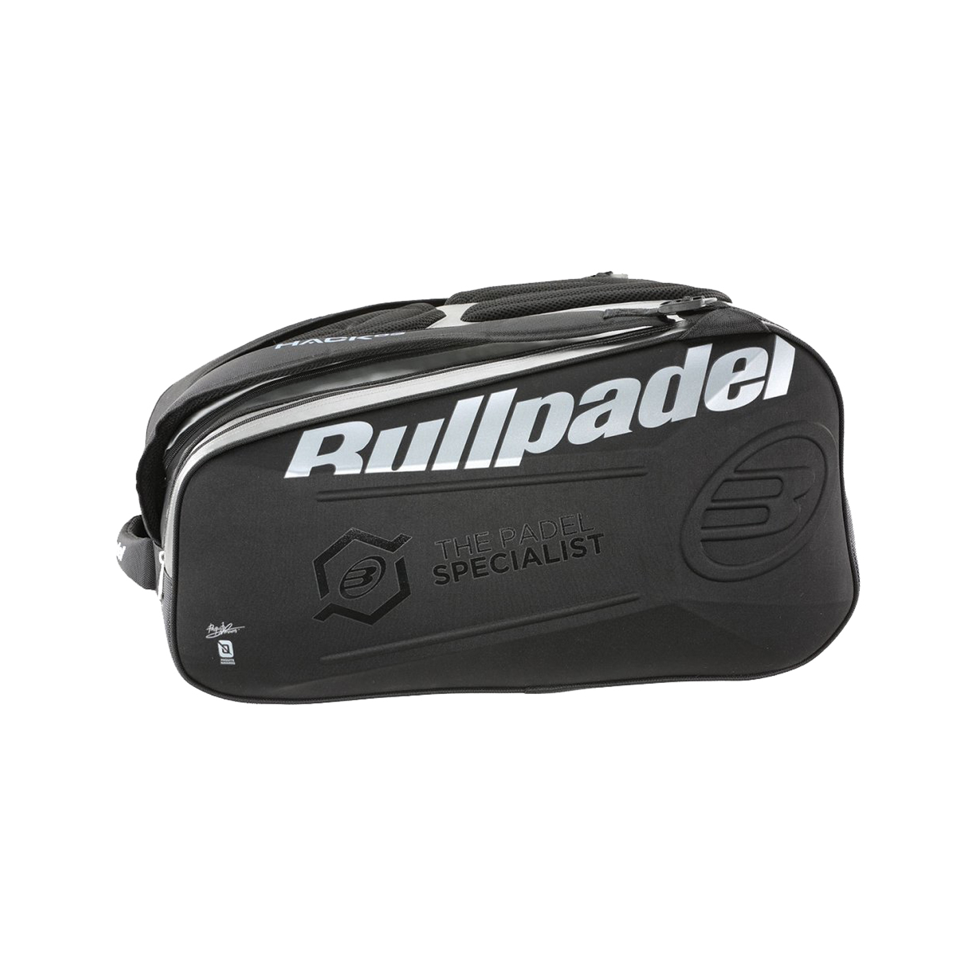 BULLPADEL HACK 03 SILVER PADEL BAG, Paddle Bag, Padel backpack BULLPADEL HACK 03 SILVER PADEL BAG, Paddle Bag, Padel backpack