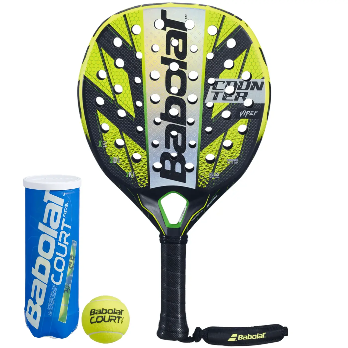 Babolat Counter Viper Padel Racket 2023, Padel Rackets Image Babolat Counter Viper Padel Racket 2023, Padel Rackets Image
