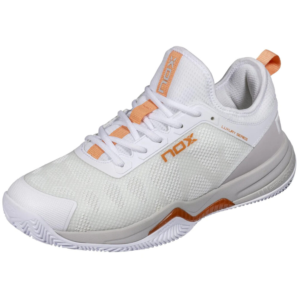 Nox Nerbo White/Coral PADEL SHOES