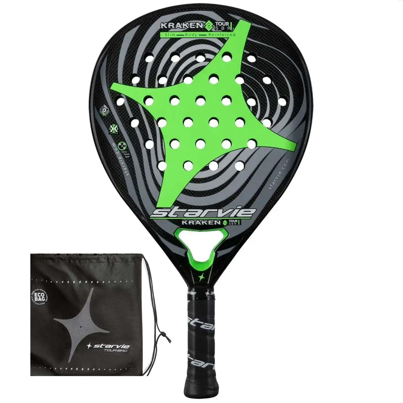 Starvie Kraken Soft Padel Rackets for intermediate Image Starvie Kraken Soft Padel Rackets for intermediate Image
