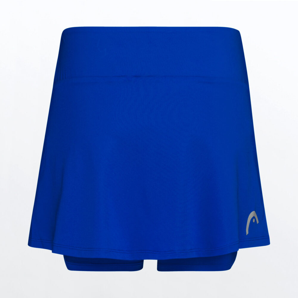 HEAD CLUB Basic Skort Women Royal Blue Padel Apparel