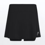 HEAD CLUB Basic Skort Women Black Padel Apparel