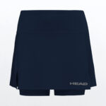 HEAD CLUB Basic Skort Women Navy Blue Padel Apparel