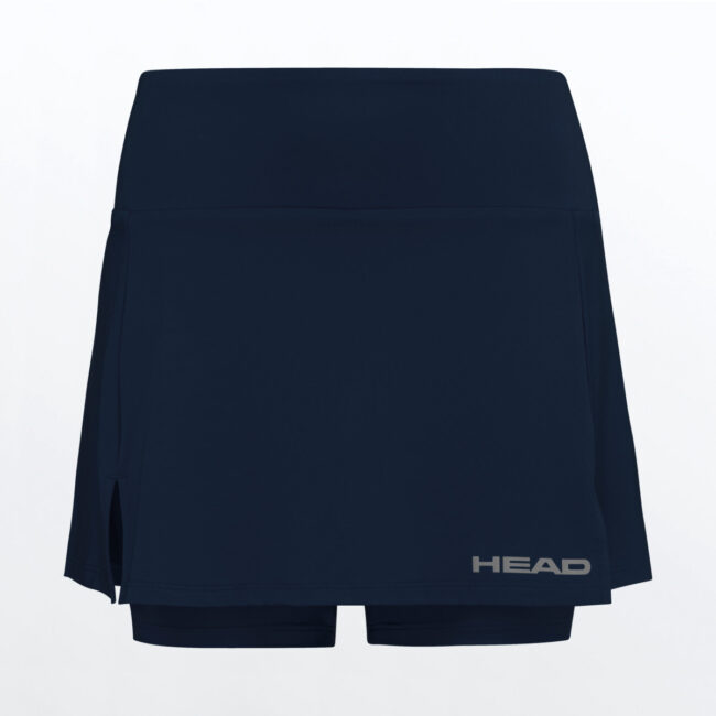 HEAD CLUB Basic Skort Women Navy Blue Padel Apparel