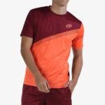 BULLPADEL COGUA NEON CORAL MEN T-SHIRT image 1