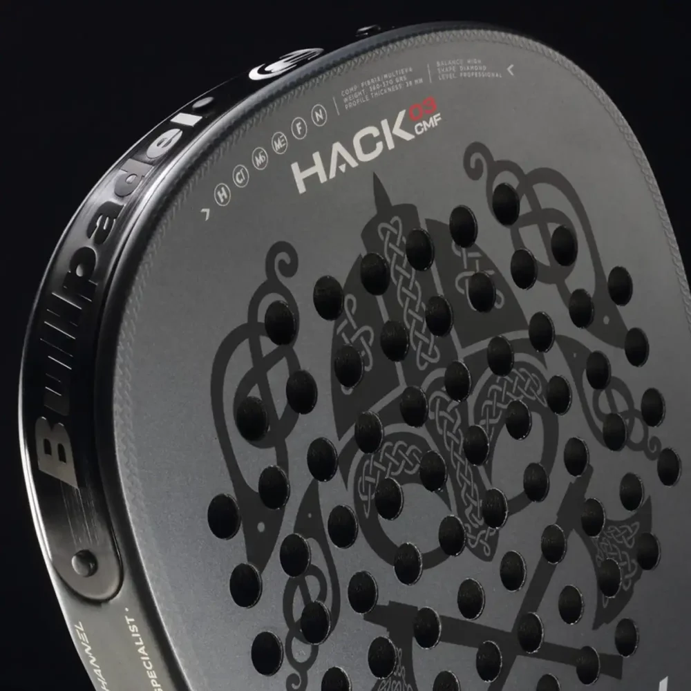BULLPADEL HACK 03 COMFORT COP 2023 Padel Racket, paddle racket image 10