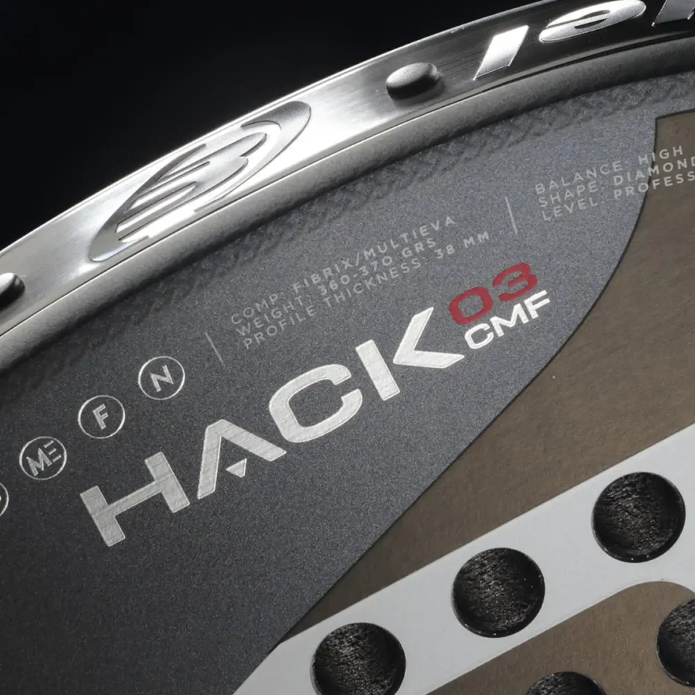 BULLPADEL HACK 03 COMFORT COP 2023 Padel Racket, paddle racket image 7