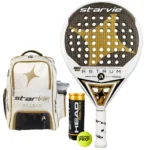 Starvie Astrum Eris Padel Racket + Astrum Eris Backpack + 3 Padel Balls