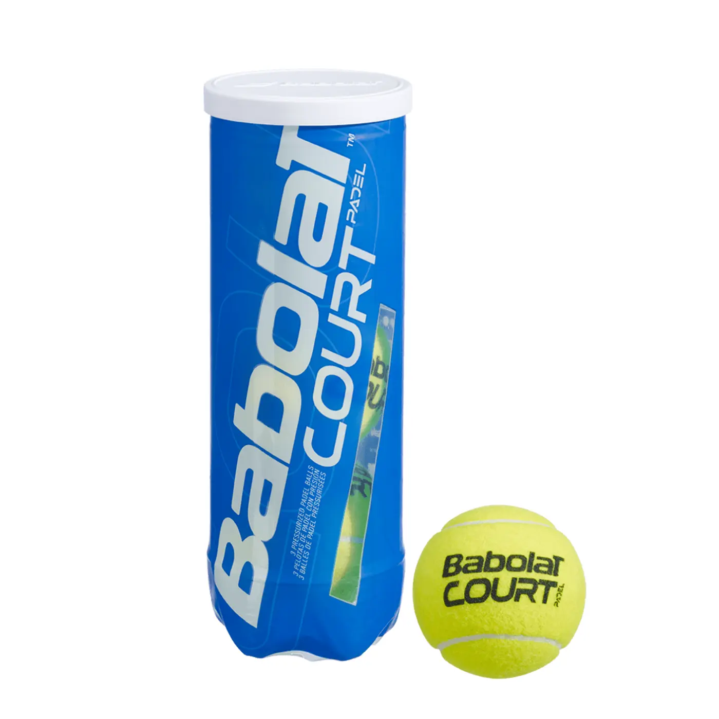 Babolat Court X3 Padel Balls Babolat Court X3 Padel Balls