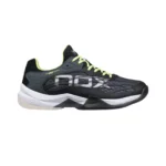 AT10 LUX Padel Shoes BlackSharp GreenGrey, 2024 padel sheos Image 1