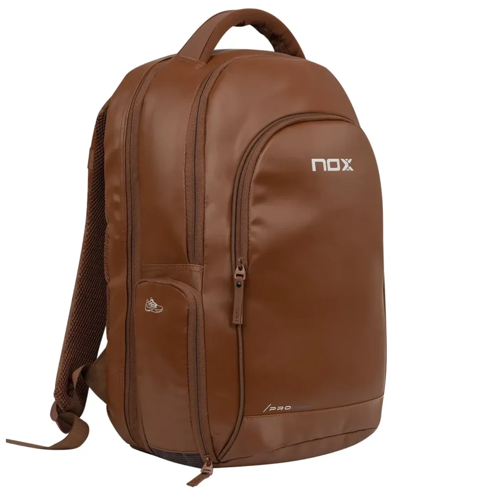 NOX PRO SERIES Marron Camel Padel Backpack, nox backpack Image 2