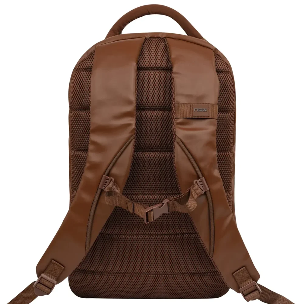 NOX PRO SERIES Marron Camel Padel Backpack, nox backpack Image 4