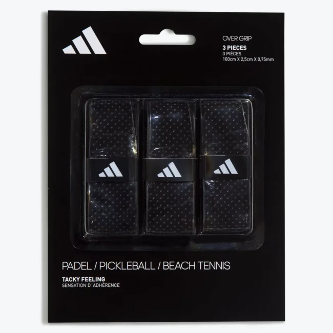 ADIDAS PADEL OVERGRIP SET OF 3 BLACK 2