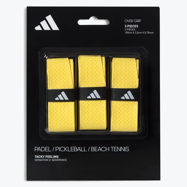 ADIDAS PADEL OVERGRIP SET OF 3 Yellow Image 1