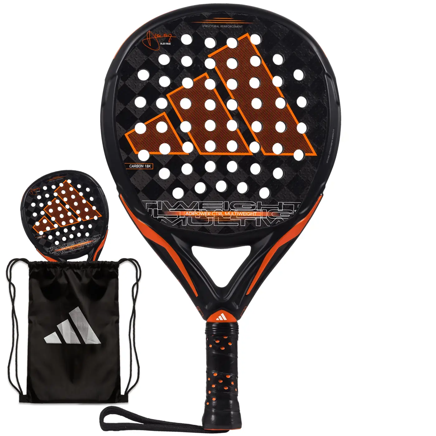 Adidas Adipower Multiweight Ctrl 3.3 - The 2024 Racket Of Álex Ruiz Image 01 Adidas Adipower Multiweight Ctrl 3.3 - The 2024 Racket Of Álex Ruiz Image 01