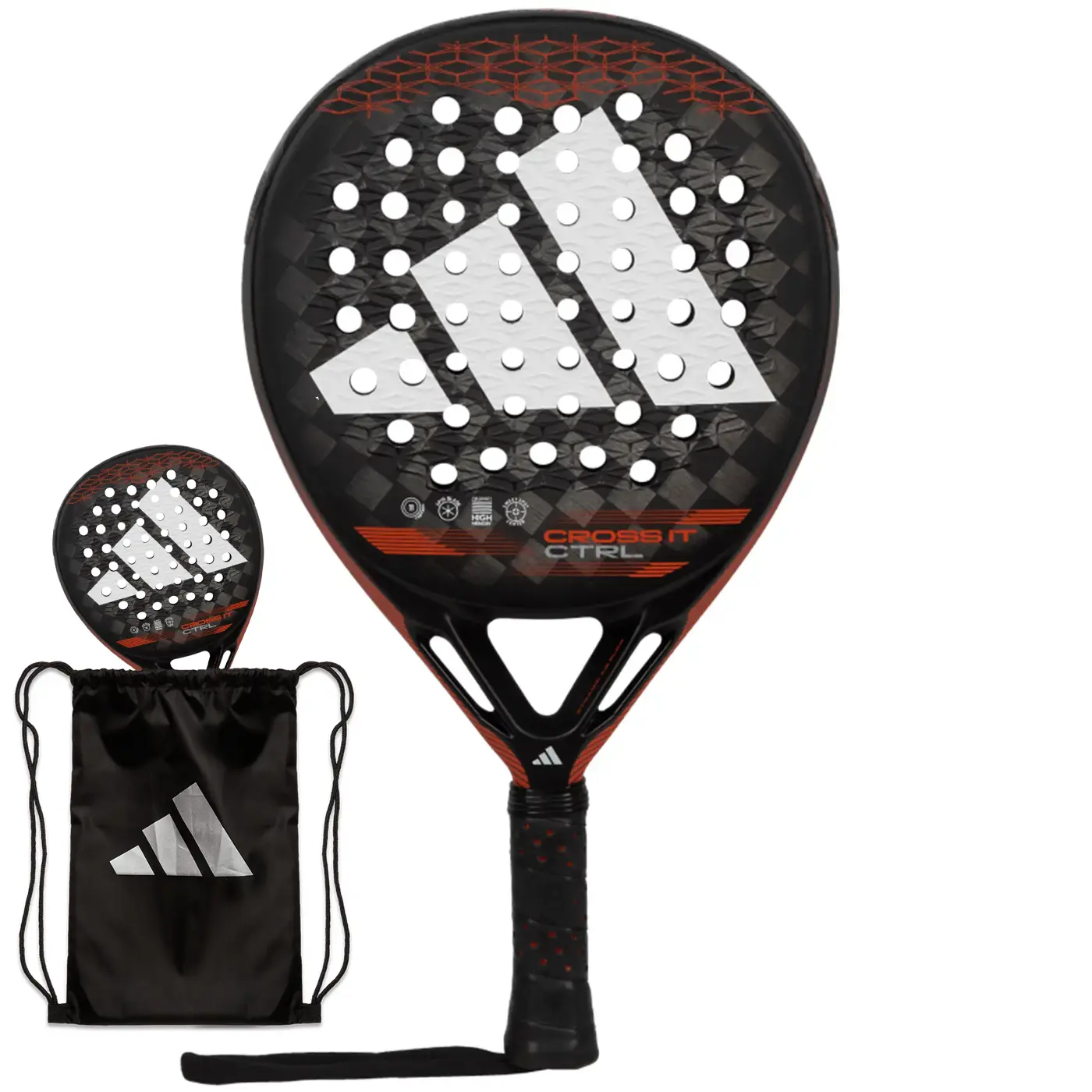 Adidas CROSS IT CTRL Padel Racket 2024 Image 01 Adidas CROSS IT CTRL Padel Racket 2024 Image 01