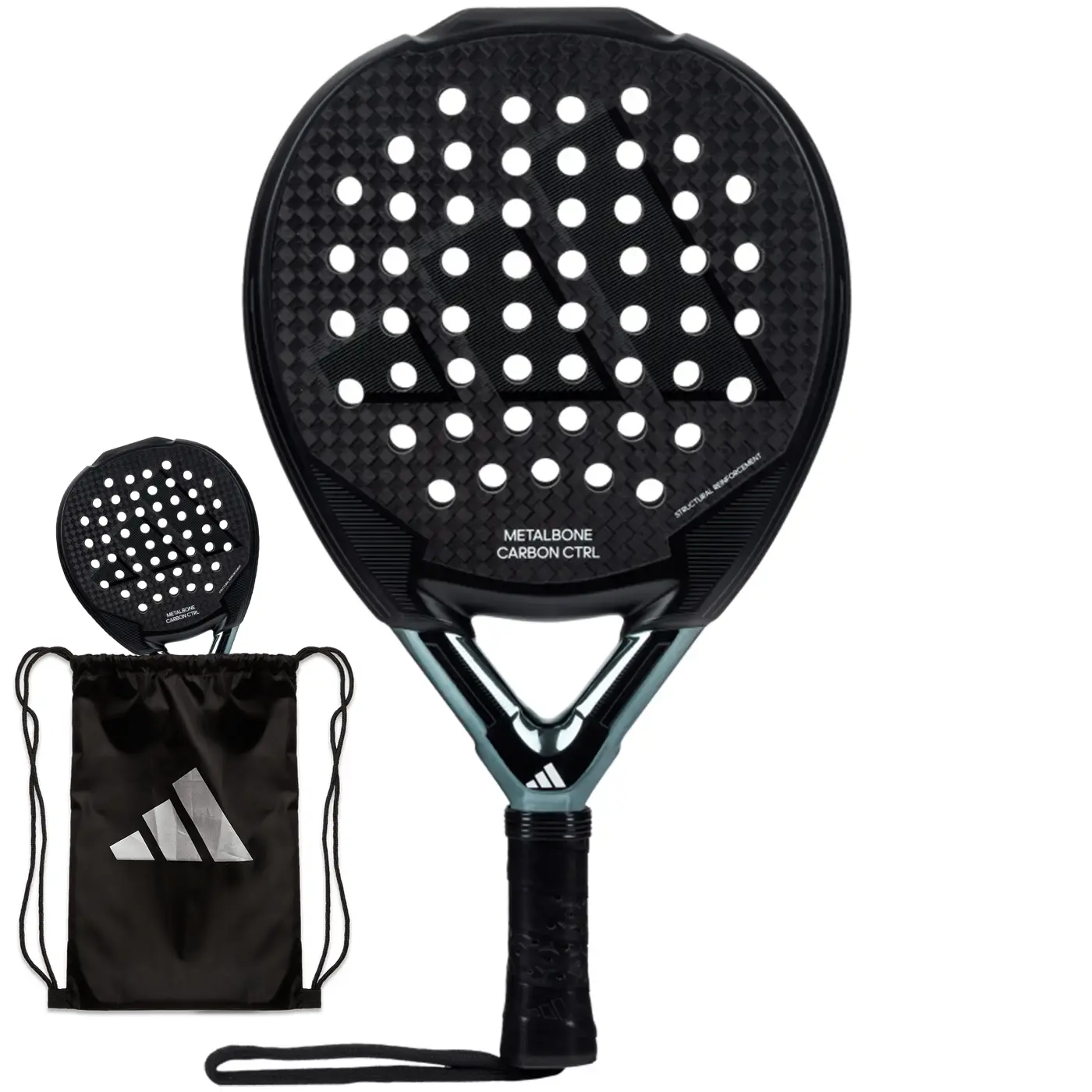 Adidas METALBONE CARBON CTRL 3.3 Padel Racket 2024 Image 01 Adidas METALBONE CARBON CTRL 3.3 Padel Racket 2024 Image 01