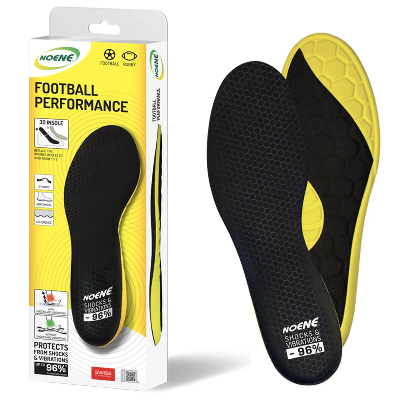 NOENE FOOTBALL PERFORMANCE 3D INSOLE Image 1 NOENE FOOTBALL PERFORMANCE 3D INSOLE Image 1