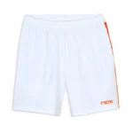 NOX Pro Padel Shorts White Red Image 1
