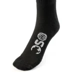 OSO Padel Socks Long Black 2 Pairs - Image 2