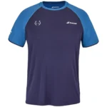 Babolat CREW NECK JUAN LEBRÓN Padel Shirt Blue