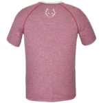 Babolat CREW NECK JUAN LEBRÓN Padel Shirt Maroon - Image 3