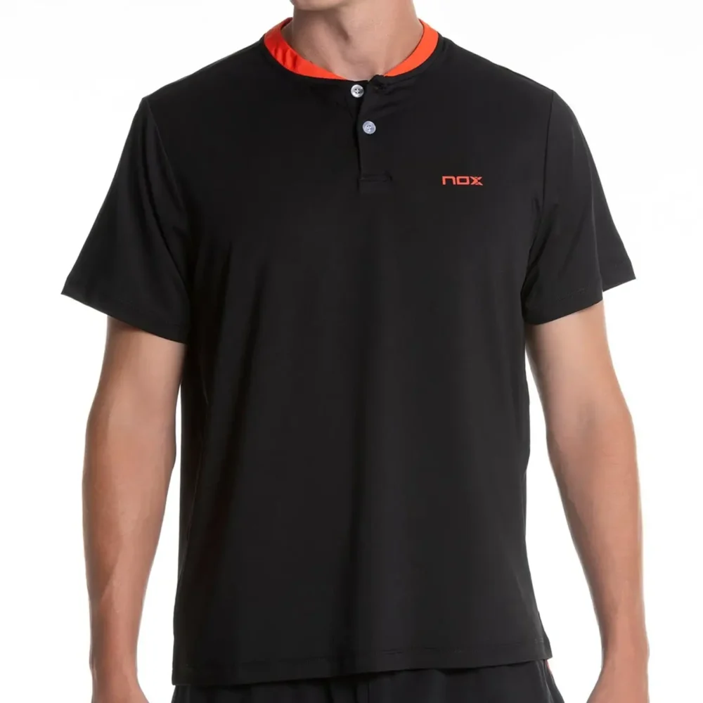 Nox Team Regular Men's Padel Polo Shirt Red Image 2