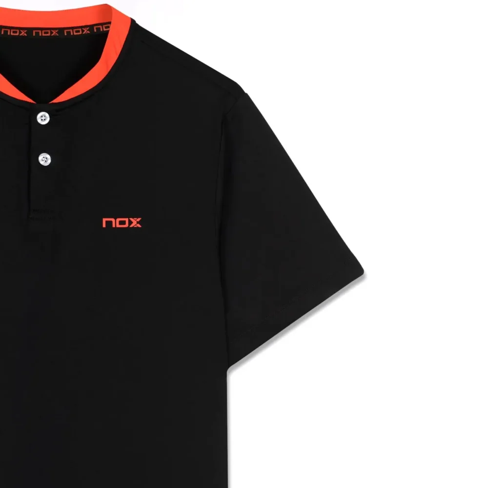 Nox Team Regular Men's Padel Polo Shirt Red Image 3